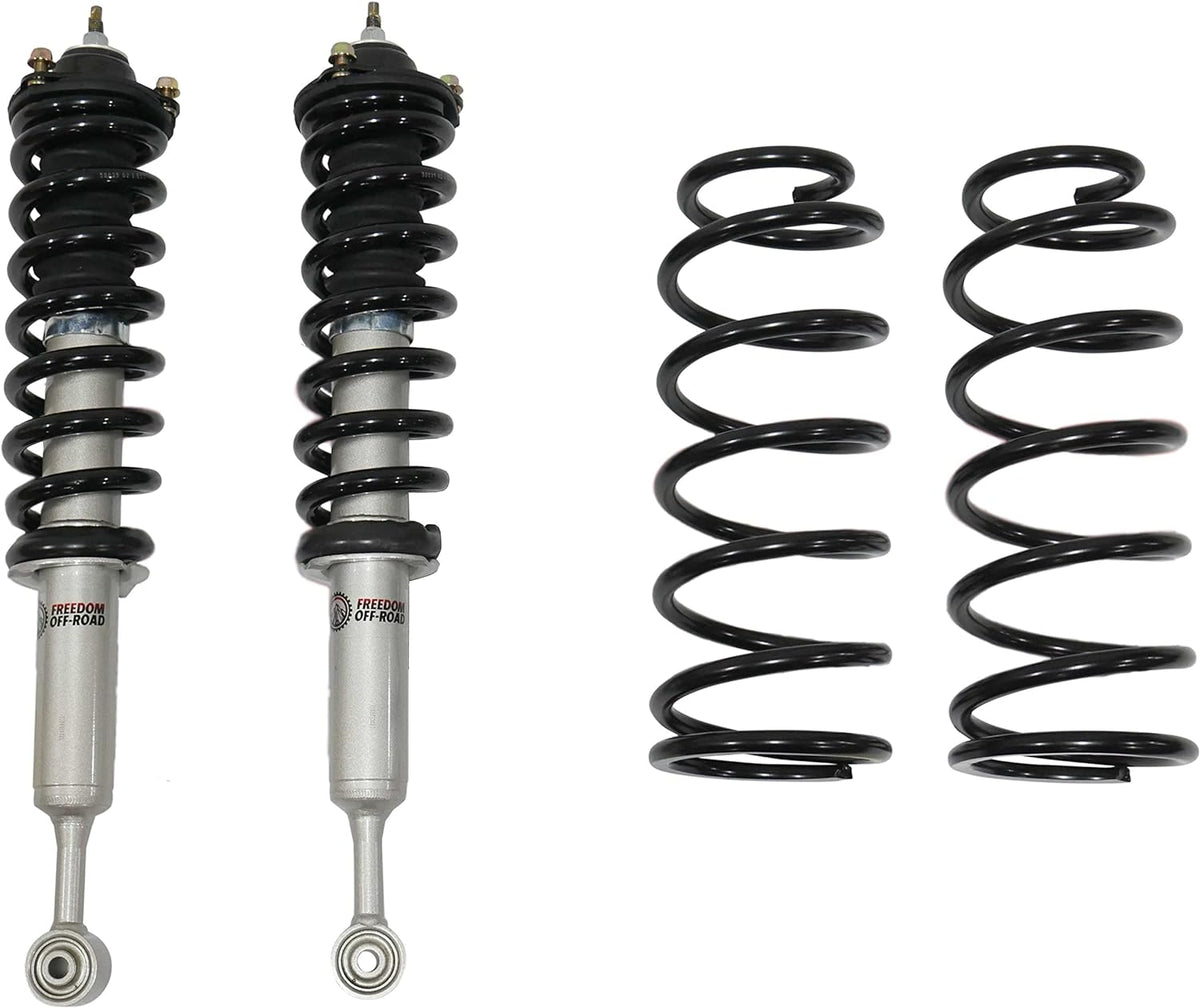 03-UP Toyota 4Runner Freedom Off-Road 3 Inch Front Lift Struts with Rear 2 Inch Lift Springs