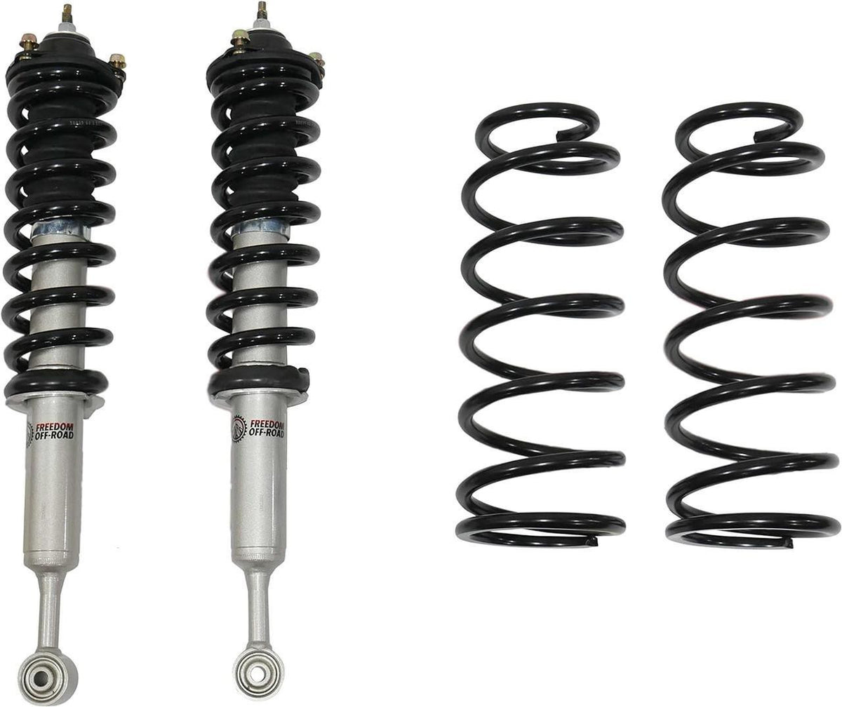 Freedom Off-Road Front 2 Inch Lift Struts w/ Rear 2 Inch Lift Springs 2003-2024 Toyota 4Runner/Toyota GX470/Toyota GX460/Toyota FJ Cruiser