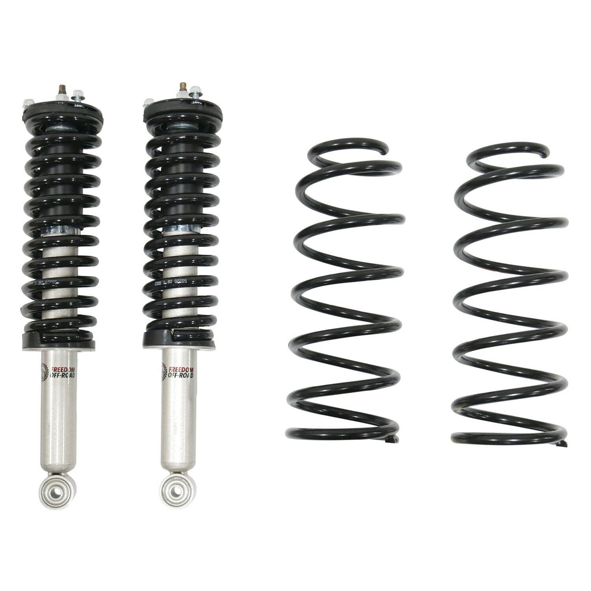 96-02 Toyota 4Runner Freedom Off-Road 3 Inch Front Lift Strut with Rear 2 Inch Lift Springs