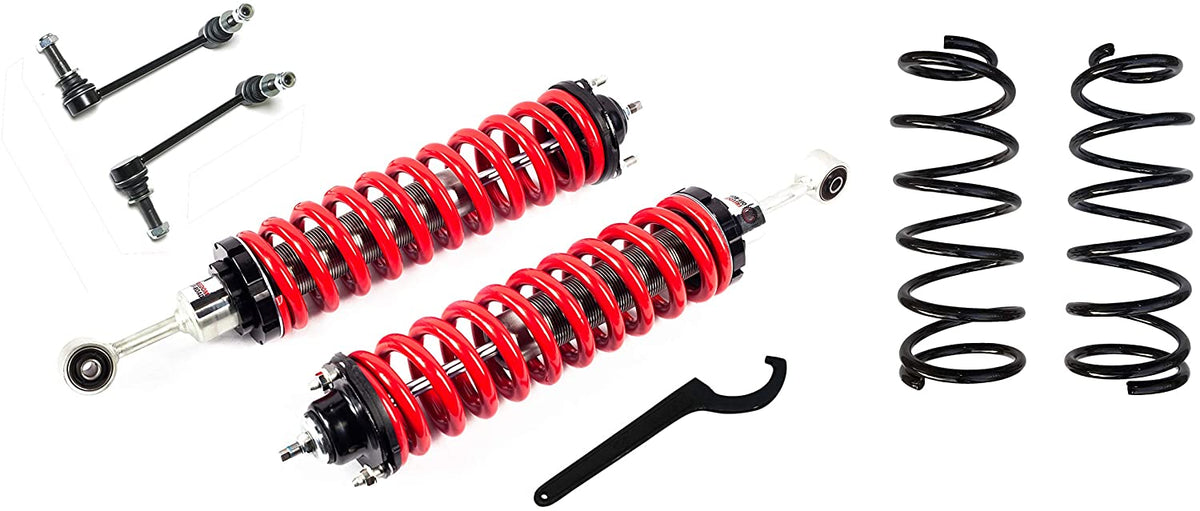 05-23 Toyota Tacoma Freedom Off-Road 2.5-5 Inch Adjustable Coilovers / 3 Inch Rear Lift Springs