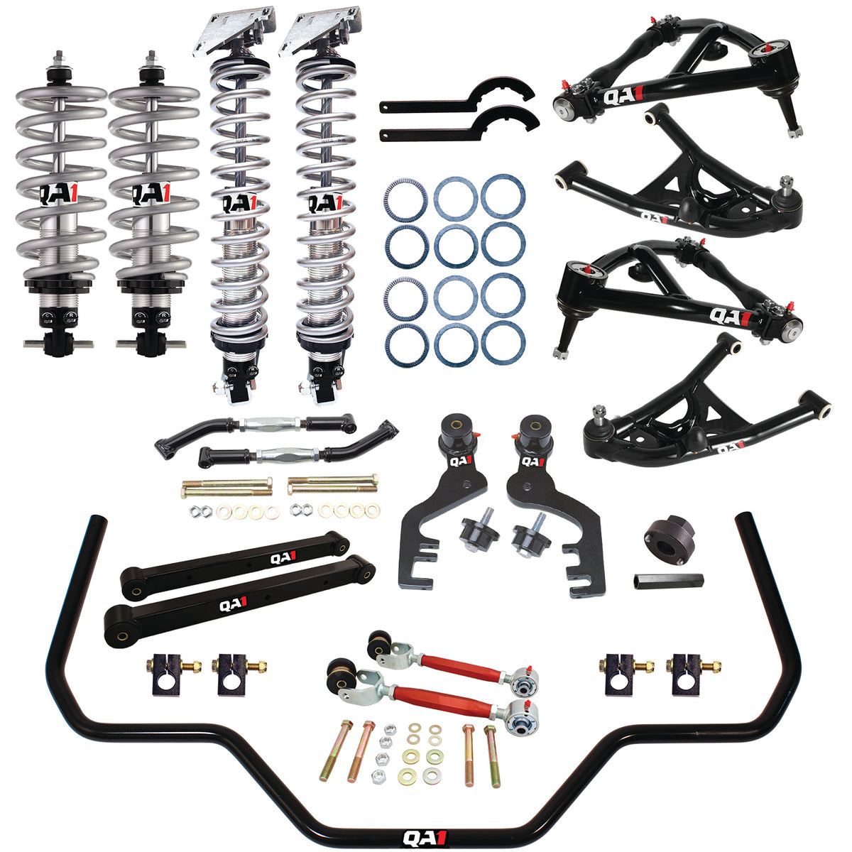 QA1 Drag Suspension Kit | 1970-1972 Chevrolet Monte Carlo - Level 2, W/ Shocks