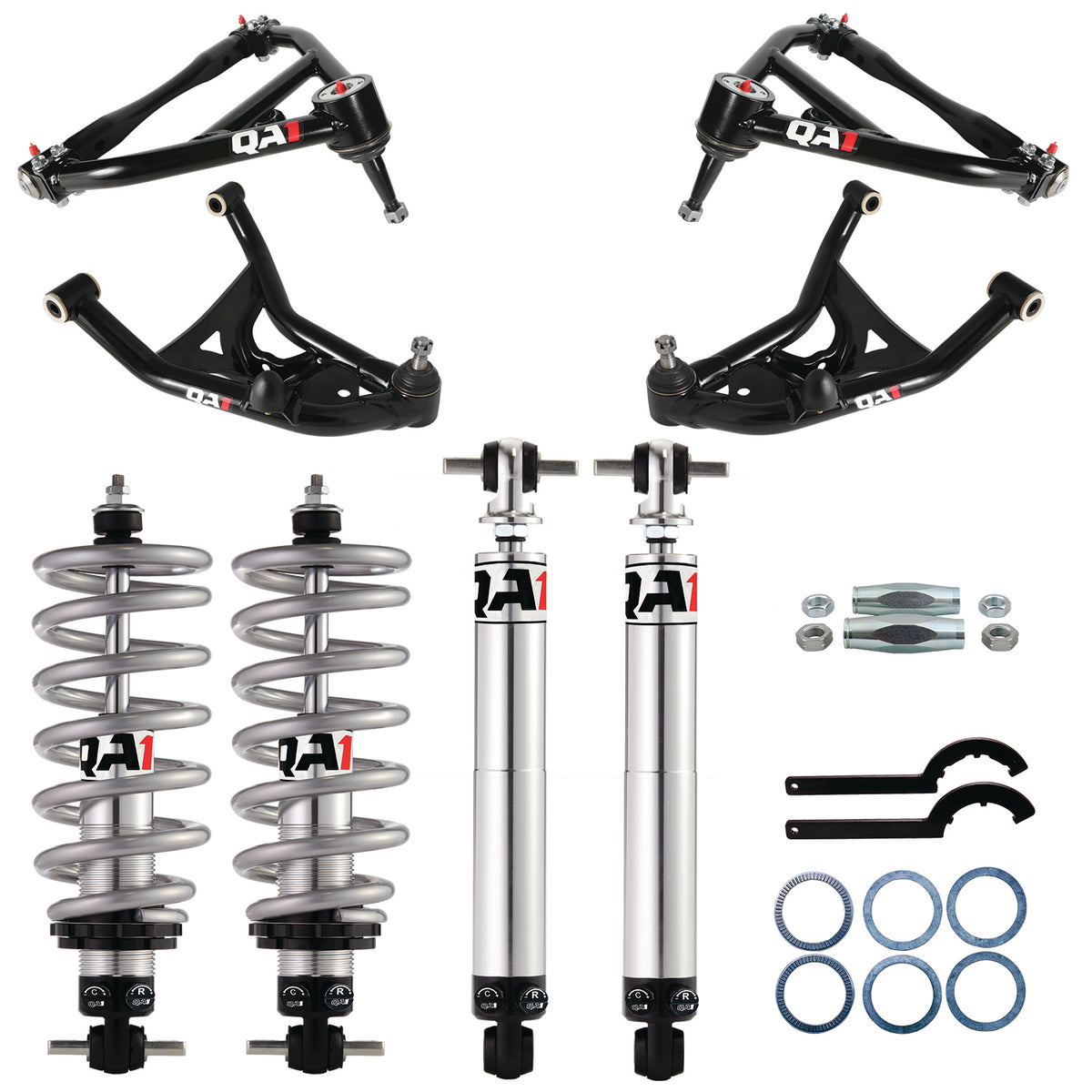 QA1 Drag Suspension Kit | 1976-1977, 1979 Buick Skylark - Level 2, W/ Shocks