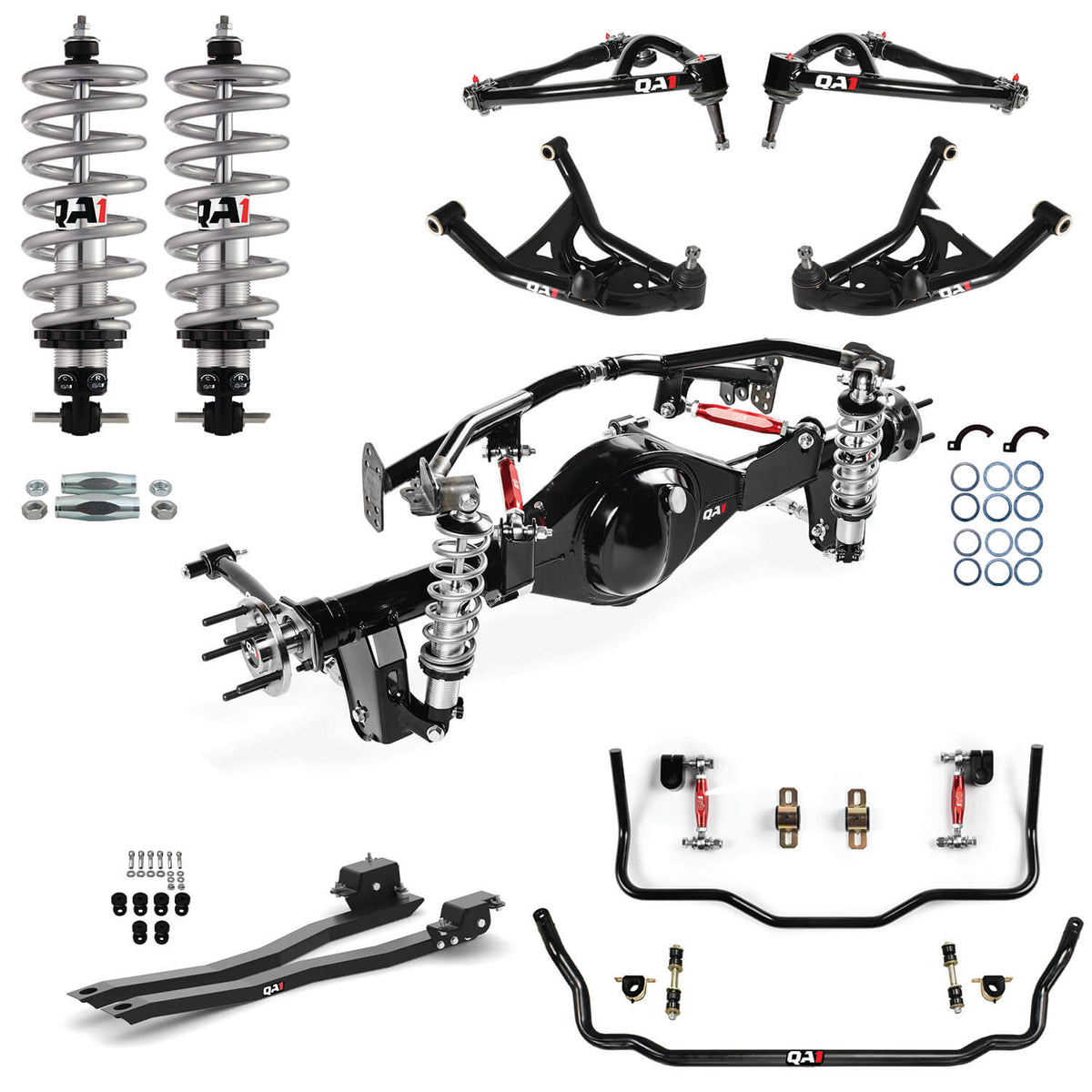 QA1 Suspension and Axle | 1970-1974 Chevrolet Camaro - Level 2, Handling Kit