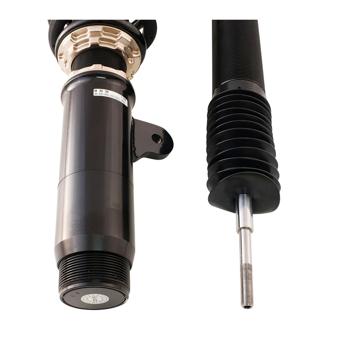 BMW 4 Series F32 Coilover kit by BC Racing lower mount and rear upper strut shaft