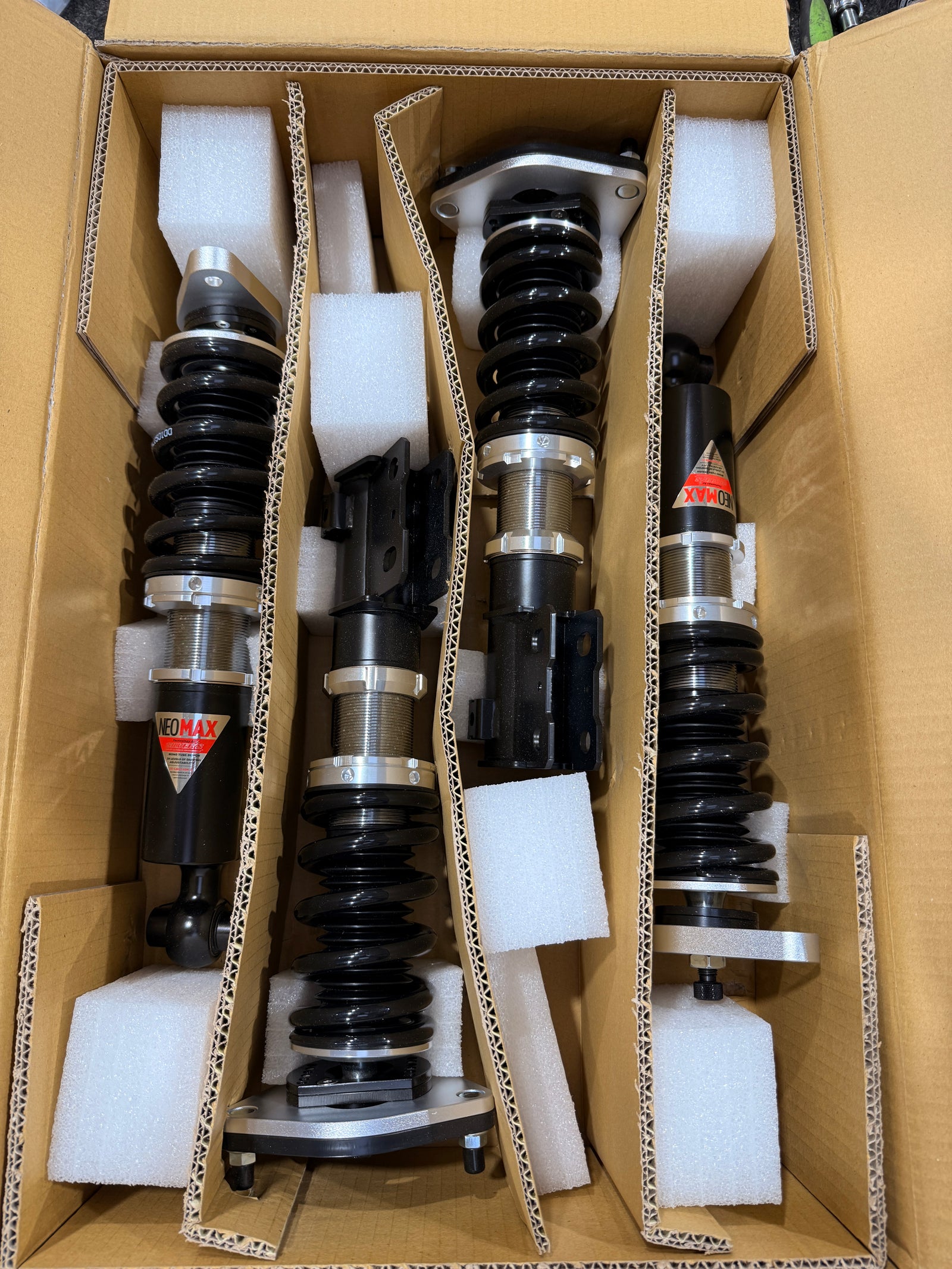 *OPEN BOX* 13-16 Hyundai Genesis Coupe True rear Silvers Coilovers - NEOMAX