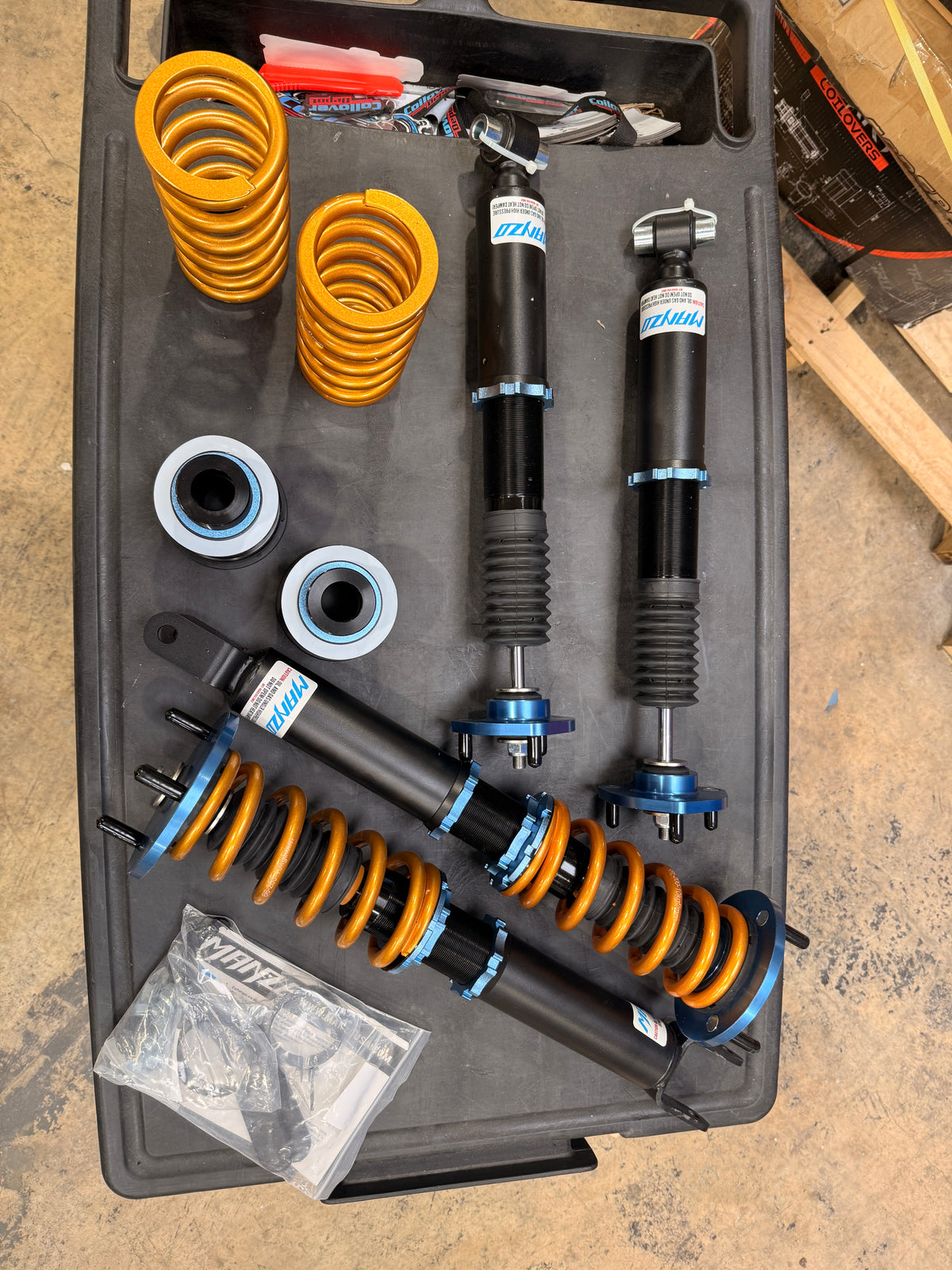 *OPEN BOX* 13+ Lexus GS350 GS450 RWD Manzo Coilovers - MZ Series