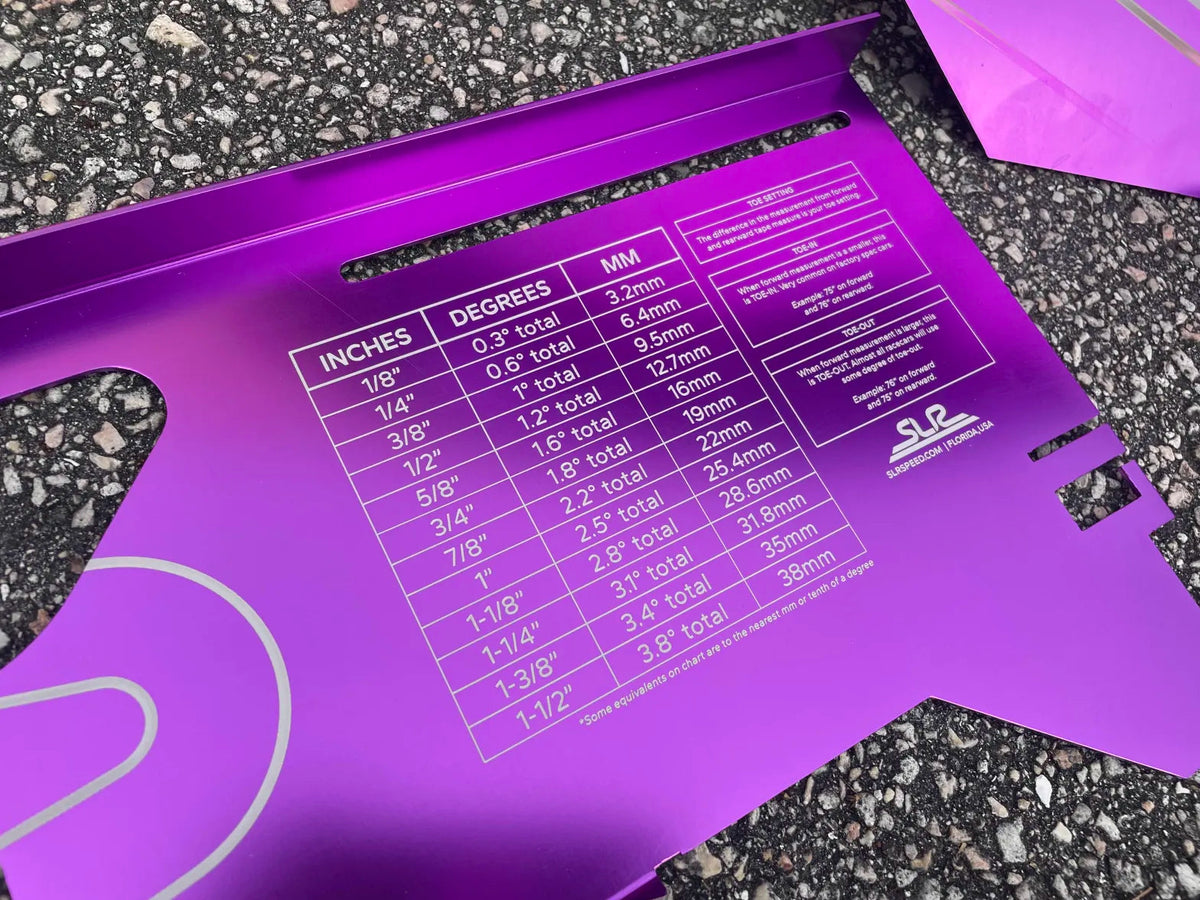 SLR  Toe Plates for Racing & Drifting