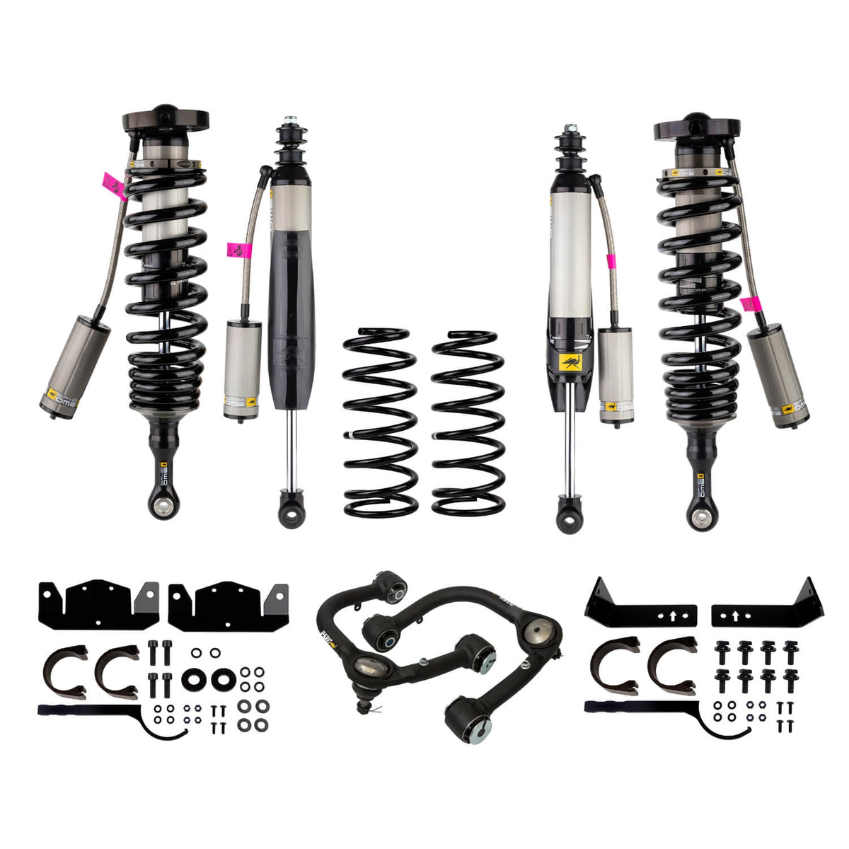 Old Man Emu 08-21 Toyota Land Cruiser BP-51 Bypass w/ Upper Control Arms 0"/0" KDSS Heavy Load Lift Kit