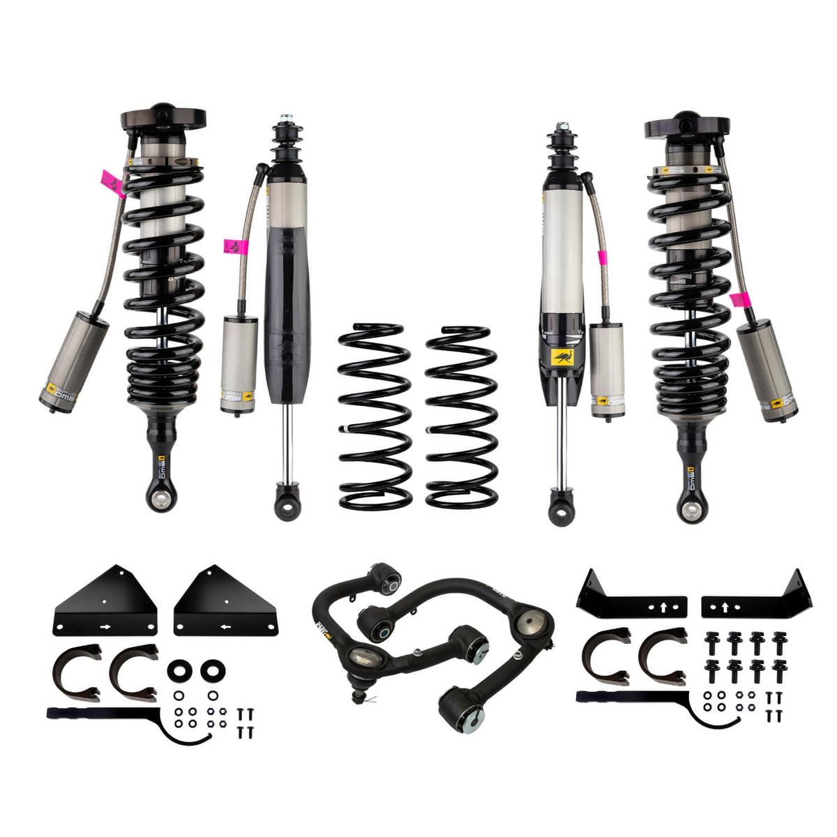 Old Man Emu 08-21 Toyota Land Cruiser BP-51 Bypass w/ Upper Control Arms 0"/0" Non-KDSS Heavy Load Lift Kit