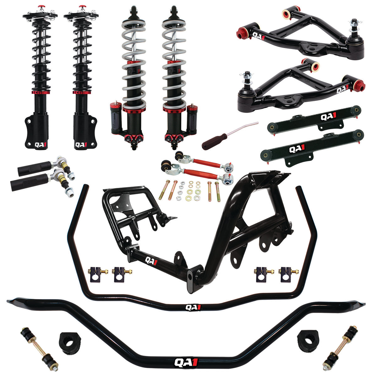 QA1 QA1 Suspension Kit | 1987-1989 Ford Mustang - Level 3, Handling Kit