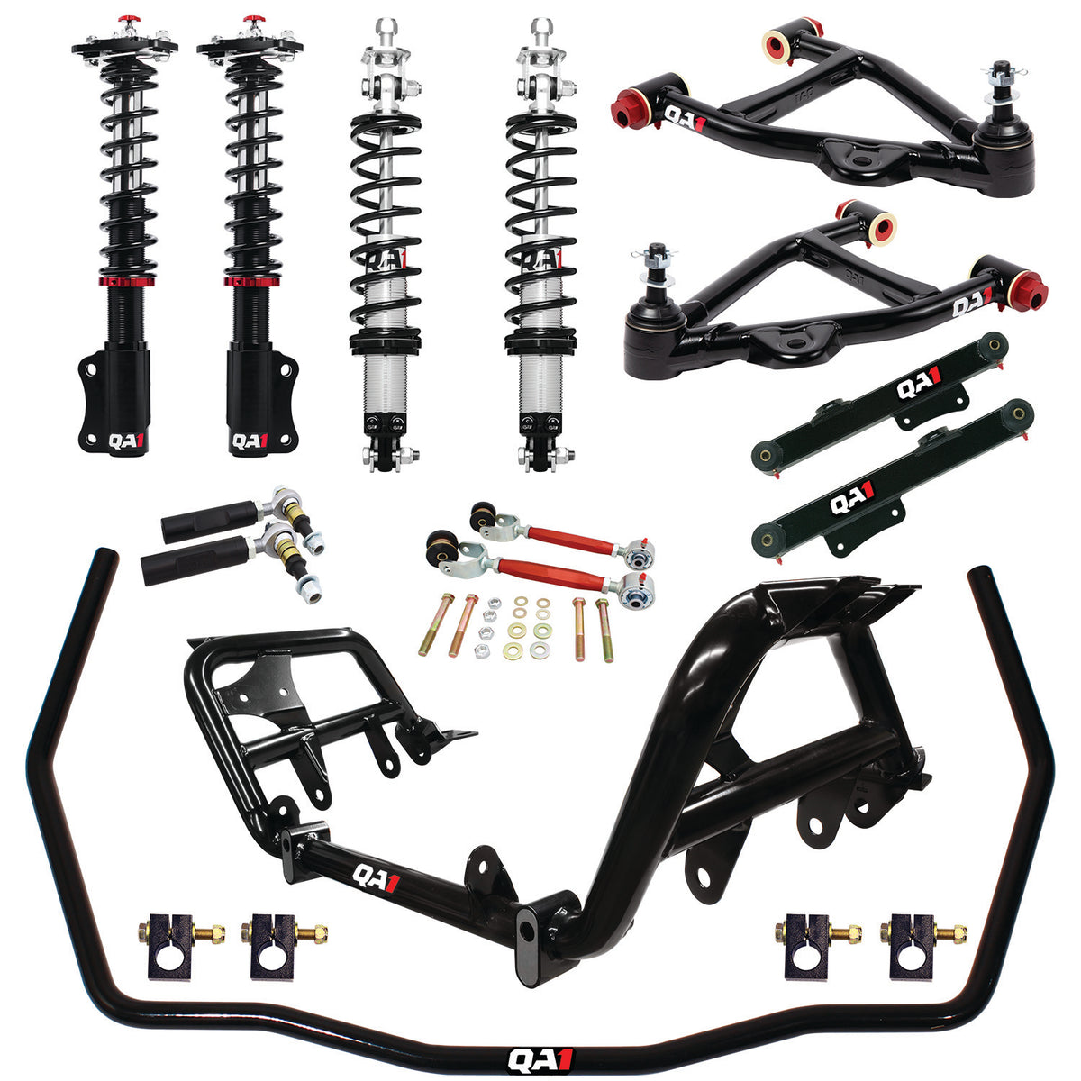QA1 QA1 Suspension Kit | 1990-1993 Ford Mustang - Level 2, Drag Kit