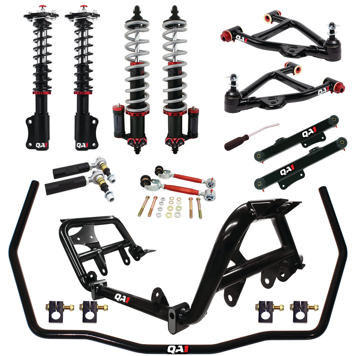 QA1 QA1 Suspension Kit | 1994-2004 Ford Mustang - Level 3, Drag Kit