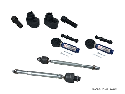 Phase-2-Motortrend-P2-ORSIPCMB134-HC-Nissan-240SX-89-98-OFFSET-RACK-SPACER-KIT-+-INNER-TIE-ROD-+-PRO-TYPE-OUTER-TIE-ROD-COMBO