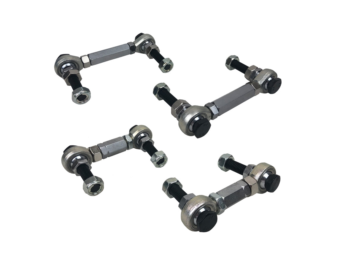 03-08 Nissan 350Z Phase 2 Motortrend FRONT AND REAR ADJUSTABLE SWAY BAR END LINKS