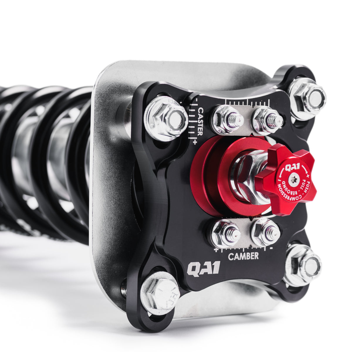 QA1 Coilover Strut Kit | 2005-2014 Ford Mustang (Front) - Double Adjustable, 12" Spring, 300 lb/in