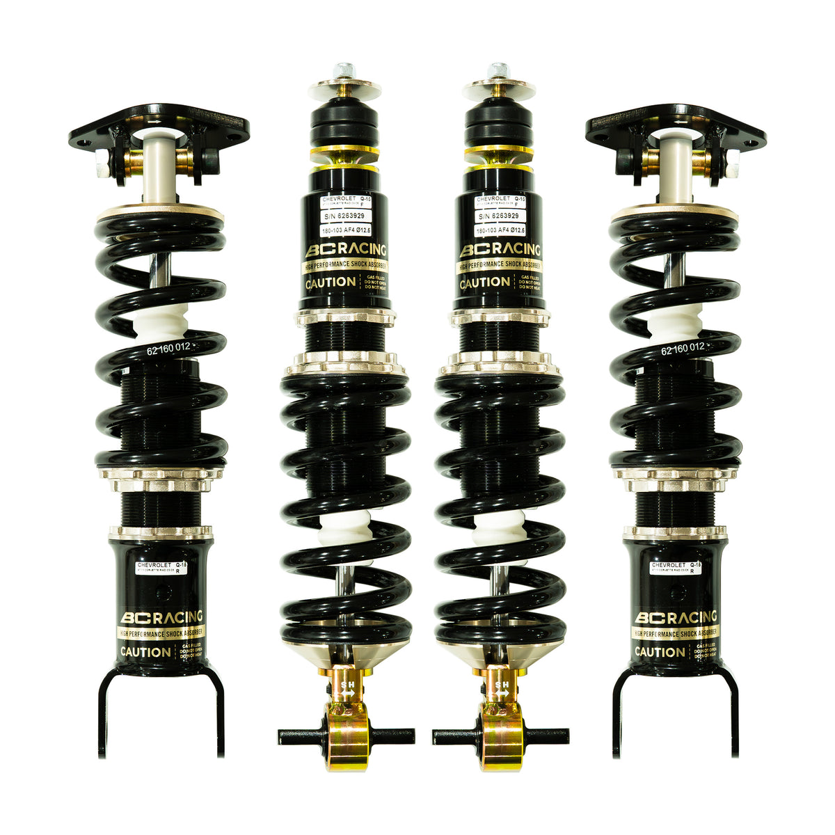 05-13 Chevrolet Corvette C6 BC Coilovers - BR Type