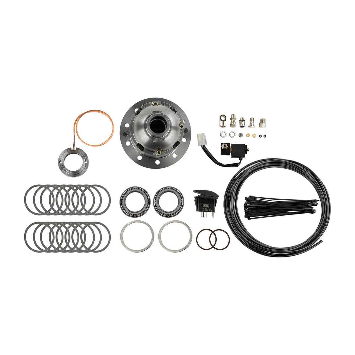 87-17 Jeep Wrangler ARB Air Locker Differential Dana 30 Front 27-Spline 3.54 and Below