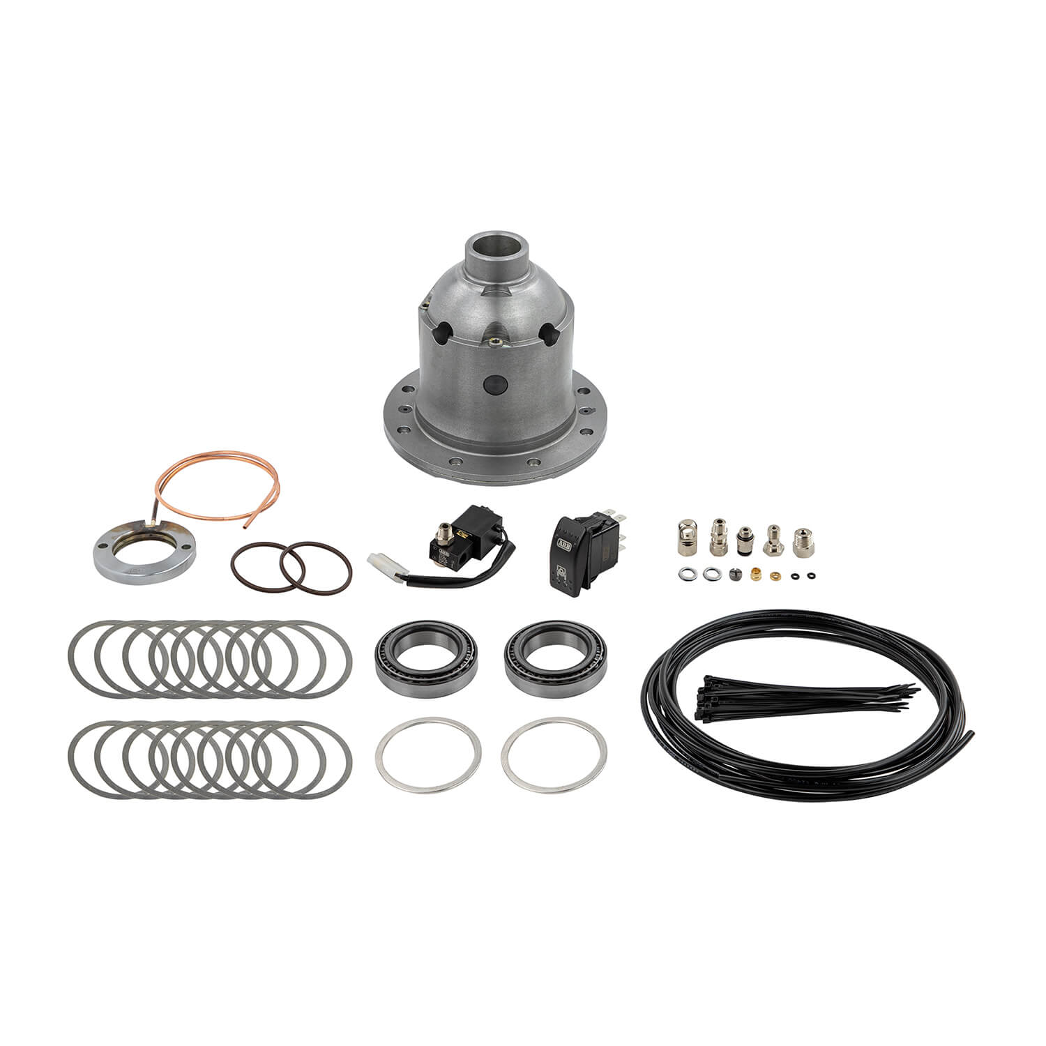 87-06 Jeep Wrangler ARB Air Locker Differential Dana 35 C-Clip Rear 27-Spline 3.54+
