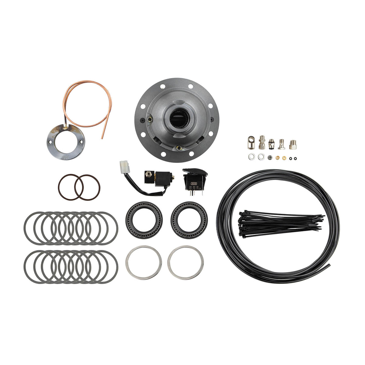 87-06 Jeep Wrangler ARB Air Locker Differential Dana 35 C-Clip Rear 27-Spline 3.54+