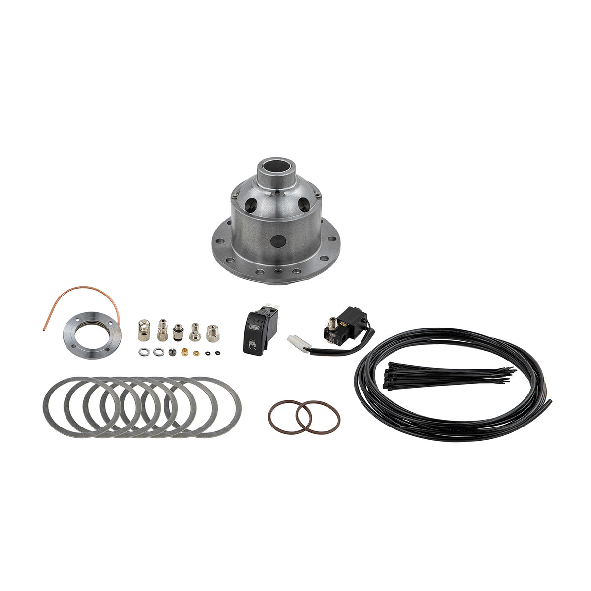 05-23 Toyota Tacoma ARB Air Locker Differential Toyota 8 in Clamshell Front 30-Spline 3.73 and Below