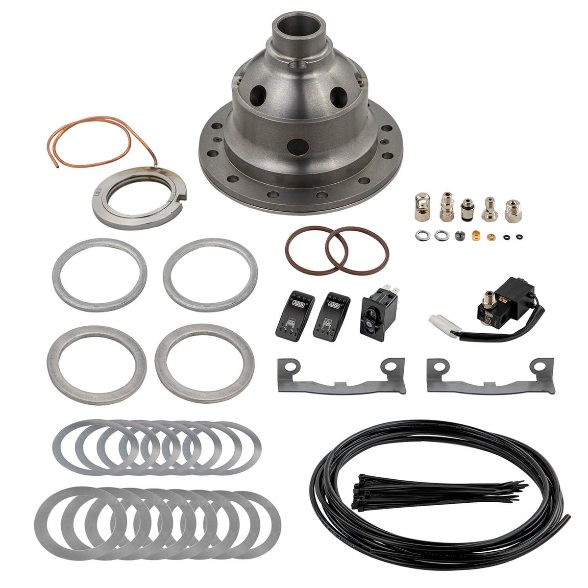 77-02 Ford E-350 Econoline Club Wagon ARB Air Locker Differential Dana 70 Full Float 10.5 in Rear 35-Spline 4.56+