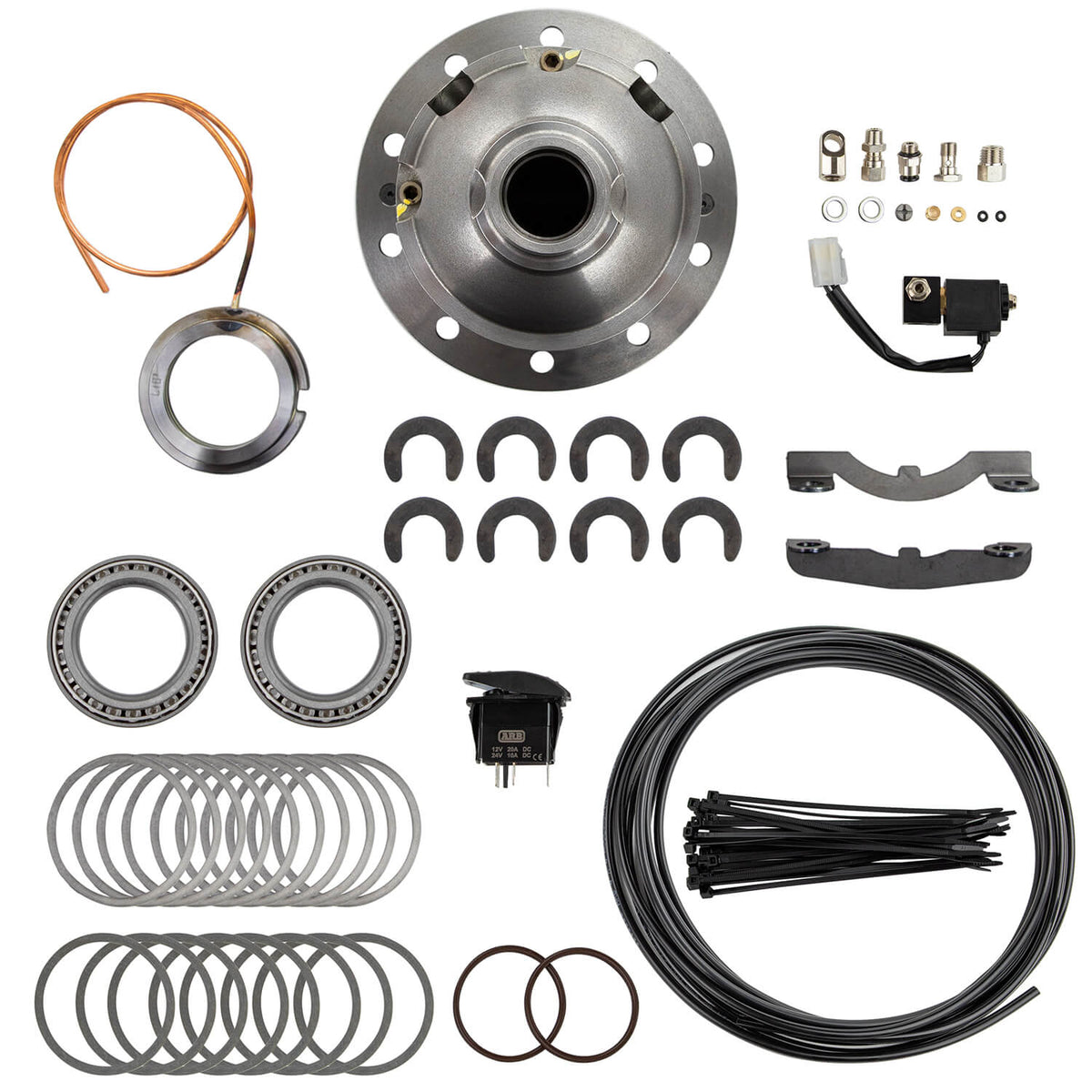 77-86 Chevrolet K10 ARB Air Locker Differential GM 10-Bolt 8.5-8.6 in Front 28-Spline 2.73+