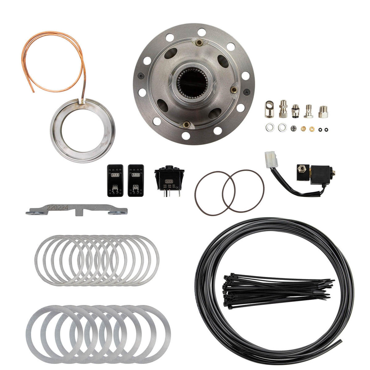 20-UP Jeep Gladiator ARB Air Locker Differential Rubicon Dana M210 Front 35-Spline All Ratios