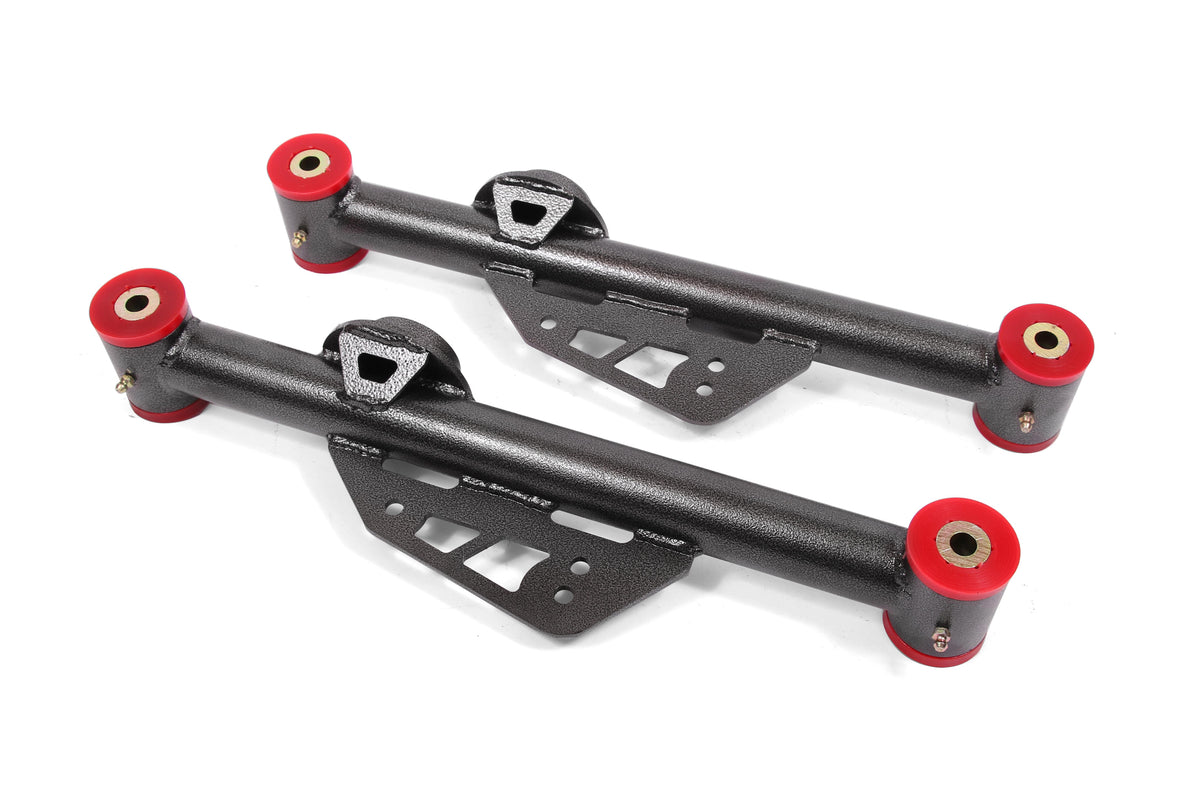 79-98 FORD MUSTANG BMR Non-Adj. Lower Control Arms Black hammertone