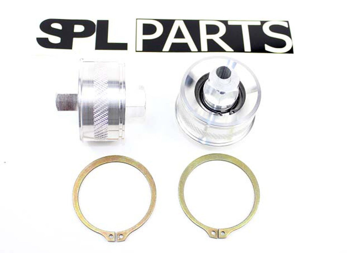 SPL-CRB-E9X-BMW-3-Series--Adjustable-Front-Caster-Rod-Monoball-Bushings-