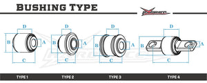 trailing arm bushings for the 94-01 acura integra 