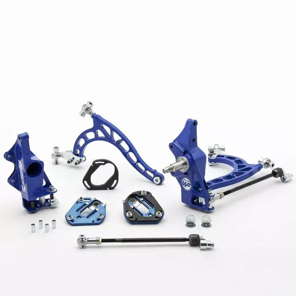89-94 Nissan 240SX Wisefab Front V2 Drift Angle Lock Kit with Rack