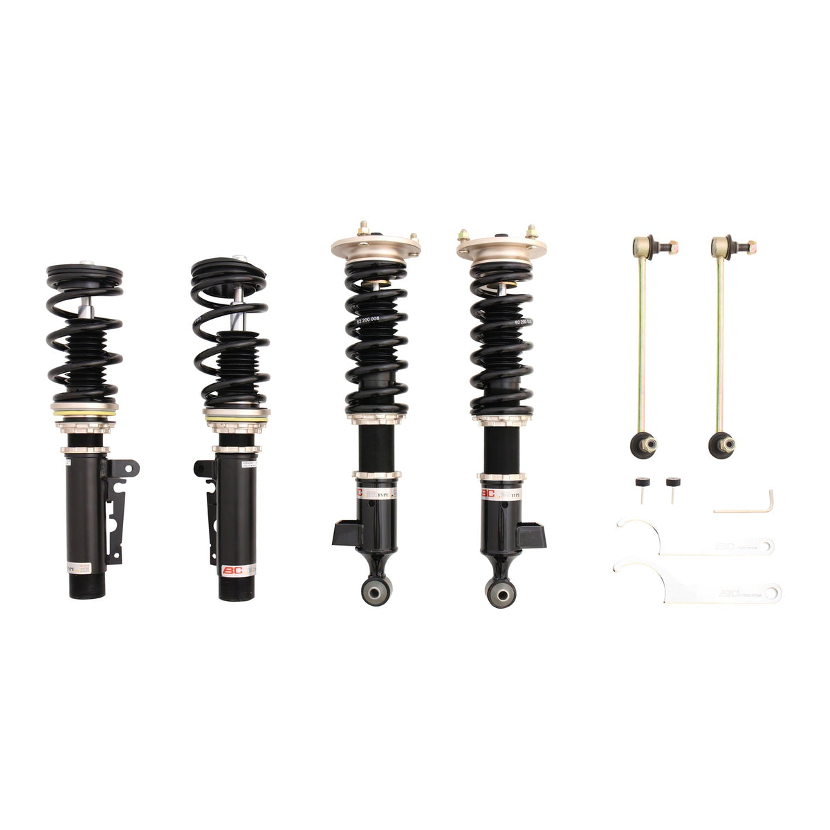 01-05 Porsche 911 Turbo RWD 996 BC Racing Coilovers