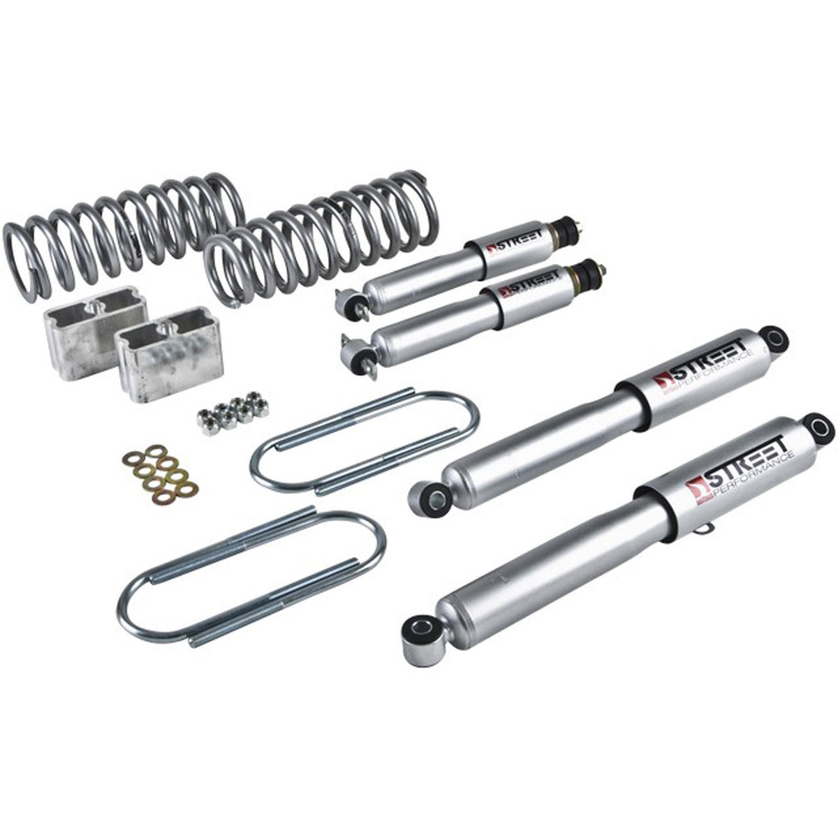 96-04 Toyota Tacoma 2WD Belltech Lowering kit w/ Street Performance Shocks