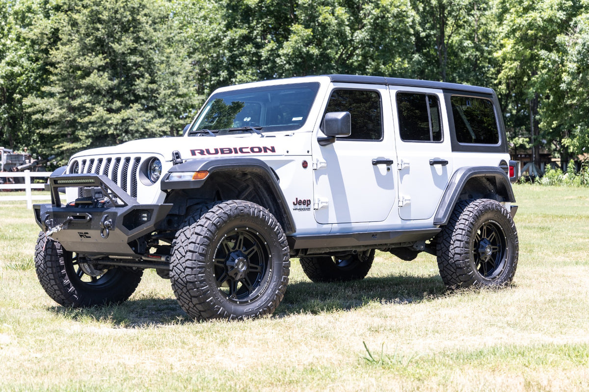 24-26 Jeep Wrangler Unlimited 4WD 3.5 Inch Lift Kit | C/A Drop | FR D/S - Rough Country