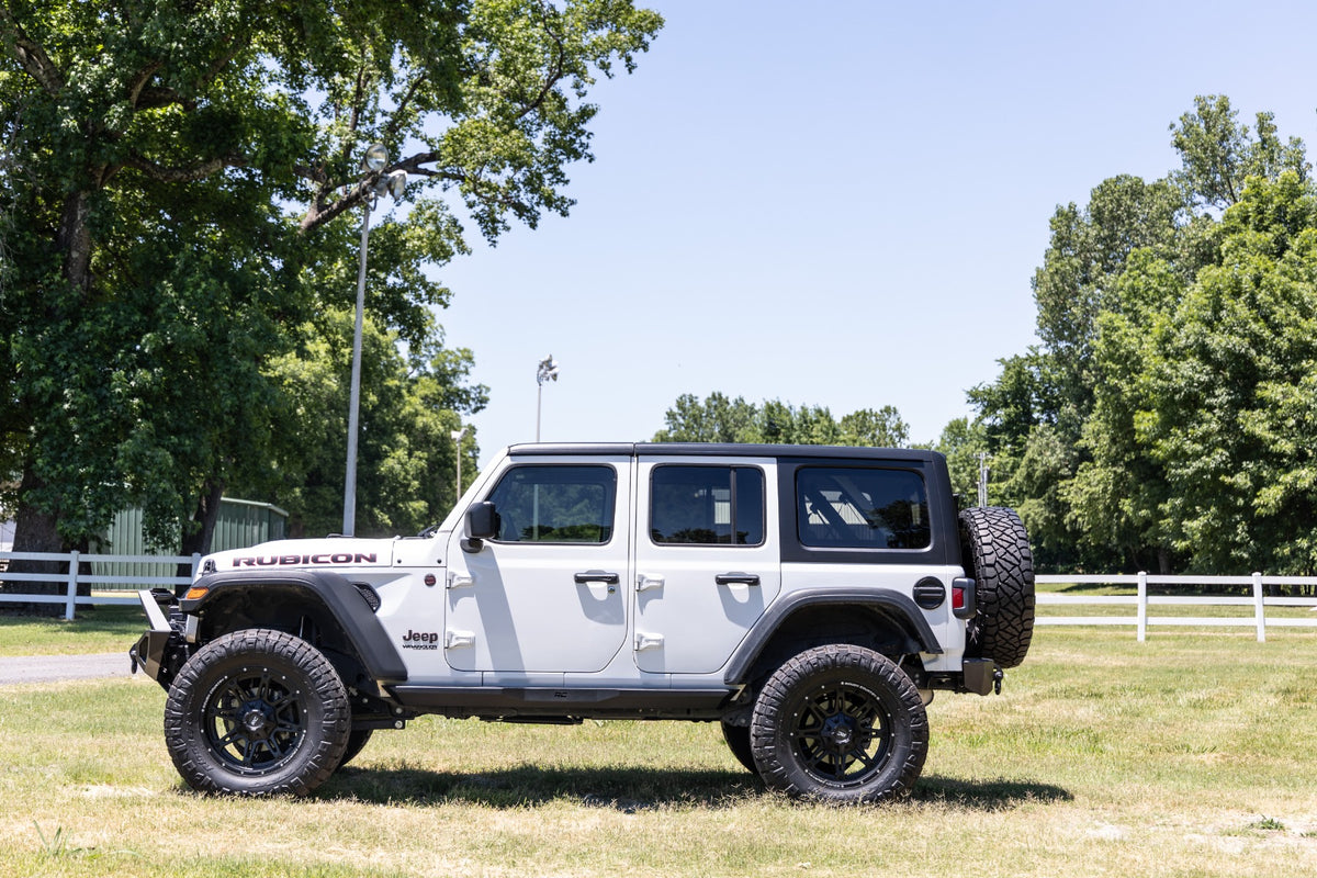 24-26 Jeep Wrangler Unlimited 4WD 3.5 Inch Lift Kit | C/A Drop | FR D/S - Rough Country