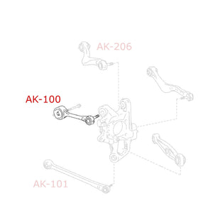 07-24 Lexus LS460 GodSpeed Adjustable Rear Frontside Camber Arms w/ Spherical Bearings