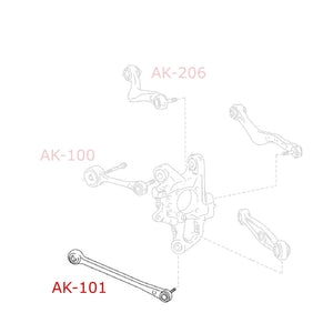 07-24 Lexus LS460 GodSpeed Adjustable Rear Tension Rods w/ Spherical Bearings