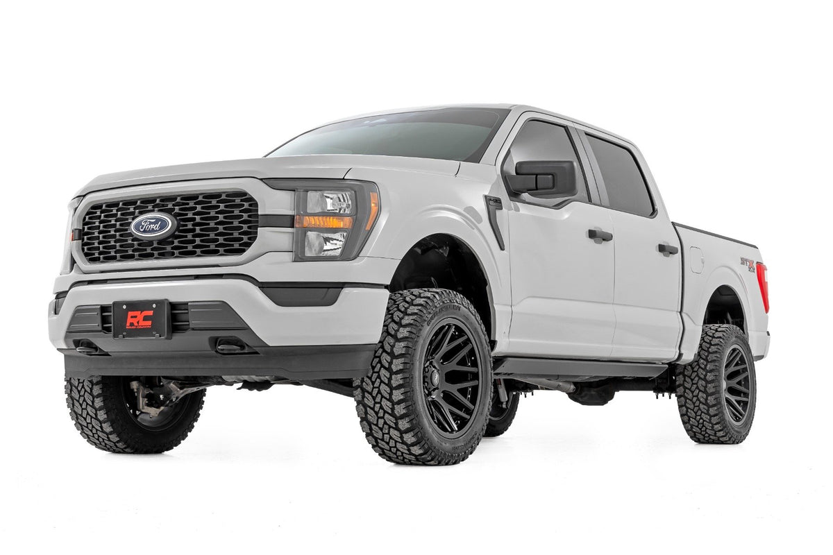 21-26 Ford F-150 4WD 4 Inch Lift Kit | Forged UCA | M1 | No Cut - Rough Country