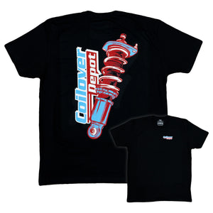 Coilover Depot Coilover logo graphic tee