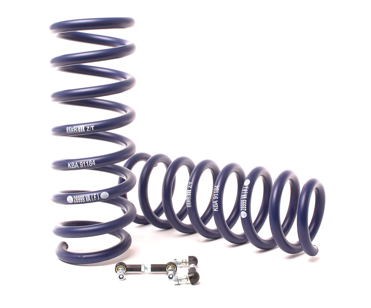 09-15 BMW 7 Series xDrive with self-leveling H&R Sport Springs