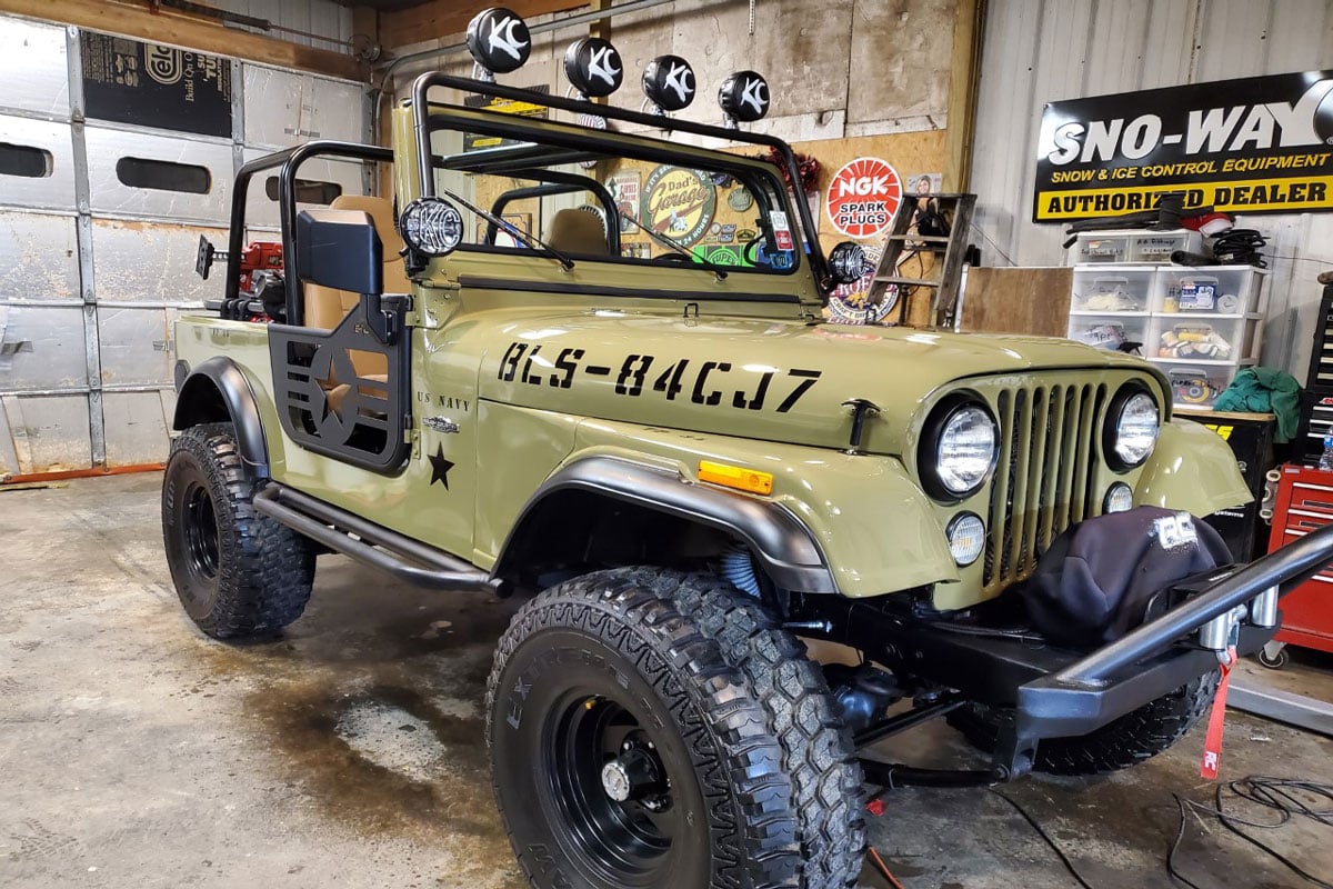 82-83 Jeep CJ5/82-83 CJ7 5 4WD 4 Inch Lift Kit - Rough Country