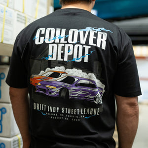 Coilover Depot Drift Indy Street League Vol 10 Event Tee