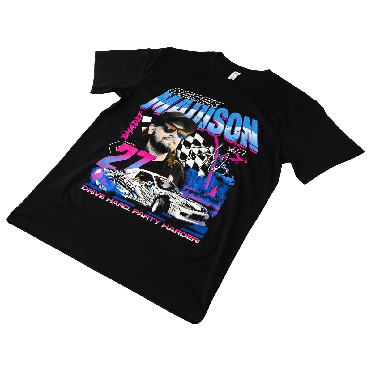 Derek Madison Nascar Style Graphic Tee