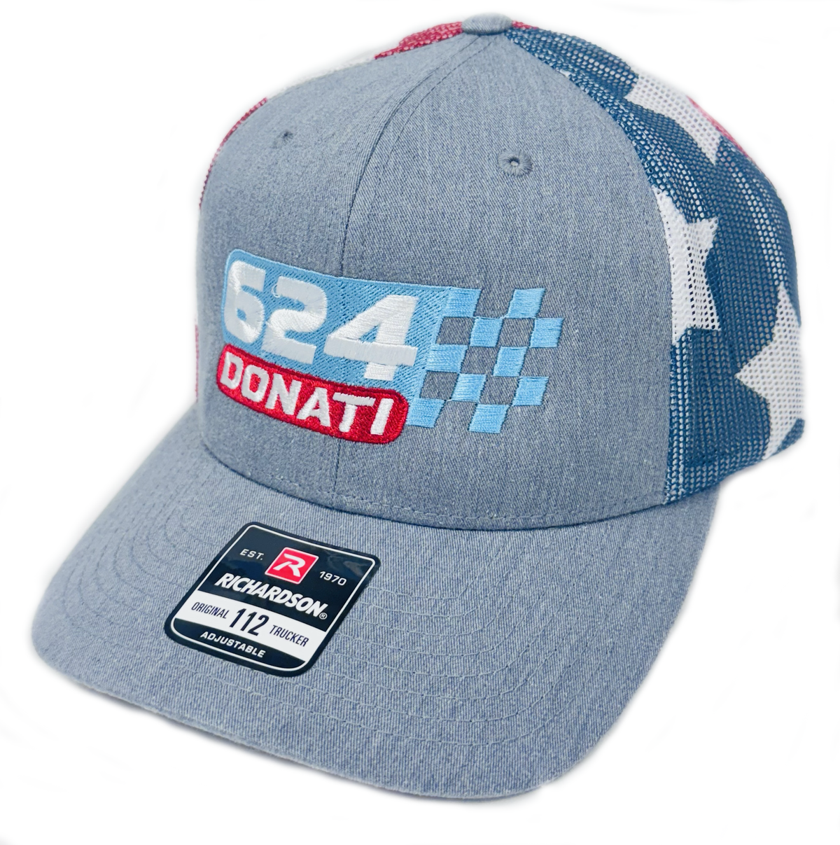 Donati Racing Red White and Blue Snapback Hat