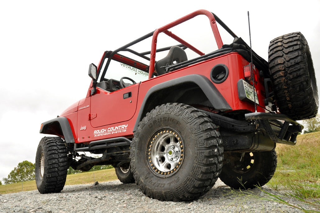 97-06 Jeep Wrangler TJ 4WD 4 Inch Lift Kit | Long Arm - Rough Country