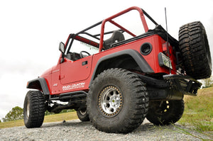 97-06 Jeep Wrangler TJ 4WD 4 Inch Lift Kit | Long Arm - Rough Country