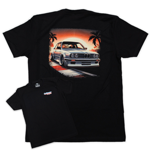 Coilover Depot E30 BMW Sunset T Shirt