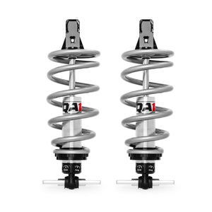 QA1 Pro Coil Shock Kit | 1967-1973 Ford Mustang (Front) - Double Adjustable, 10" Spring, 500 lb/in, Style C, 1/2" Bolt Hole, Bushing