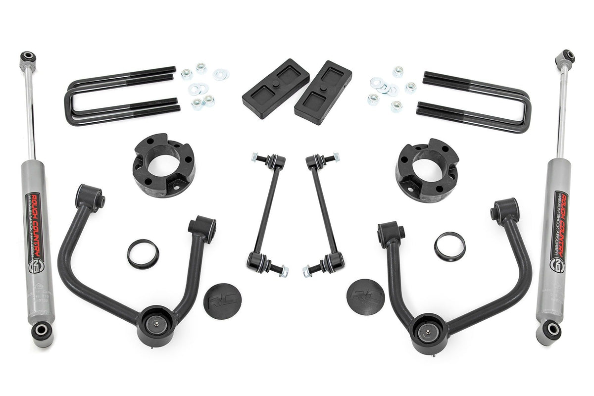 24-25 Ford Ranger 4WD 3.5 Inch Lift Kit - Rough Country