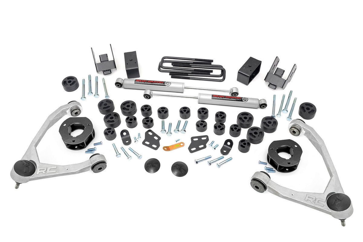 07-13 Chevy/GMC 1500 2WD 4.75 Inch Lift Kit - Rough Country